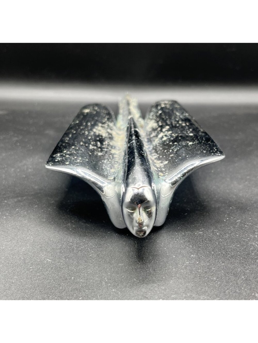 Original Vintage 1950 Cadillac Flying Goddess Hood Ornament # 1456358 ✅